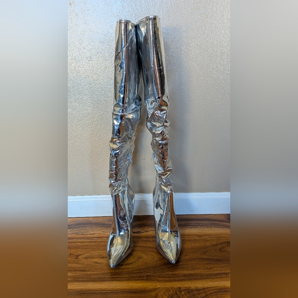 INC Womens Iyonna Zipper Slouchy Tall Over-The-Knee Boots | Size 7M NWOB - Picture 5 of 9